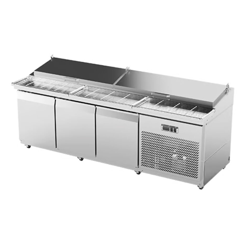 AIREX Pizza/Food Preparation Fridge 3 Doors 2450mm AXR.PM.2450