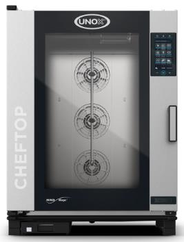 UNOX Electric Combi Oven Cheftop Plus 10 x 2/1GN Tray 860mm XEVC-1021-EPRM