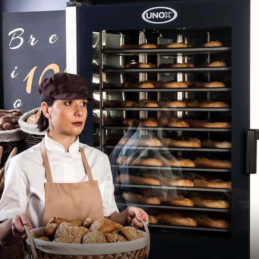 UNOX Convection Oven with Humidity 20 Tray 2/1GN 866mm XV4093