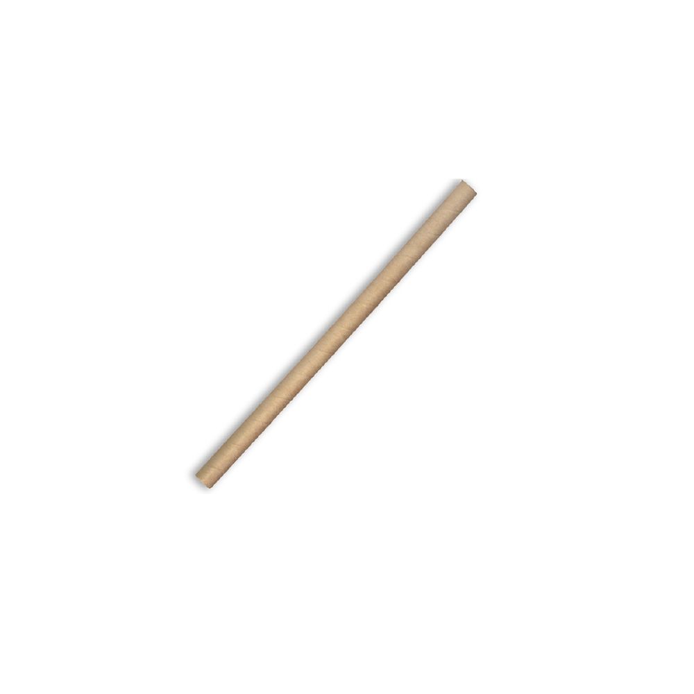 Straw Jumbo 197mm (10mm) 3 Ply Kraft
