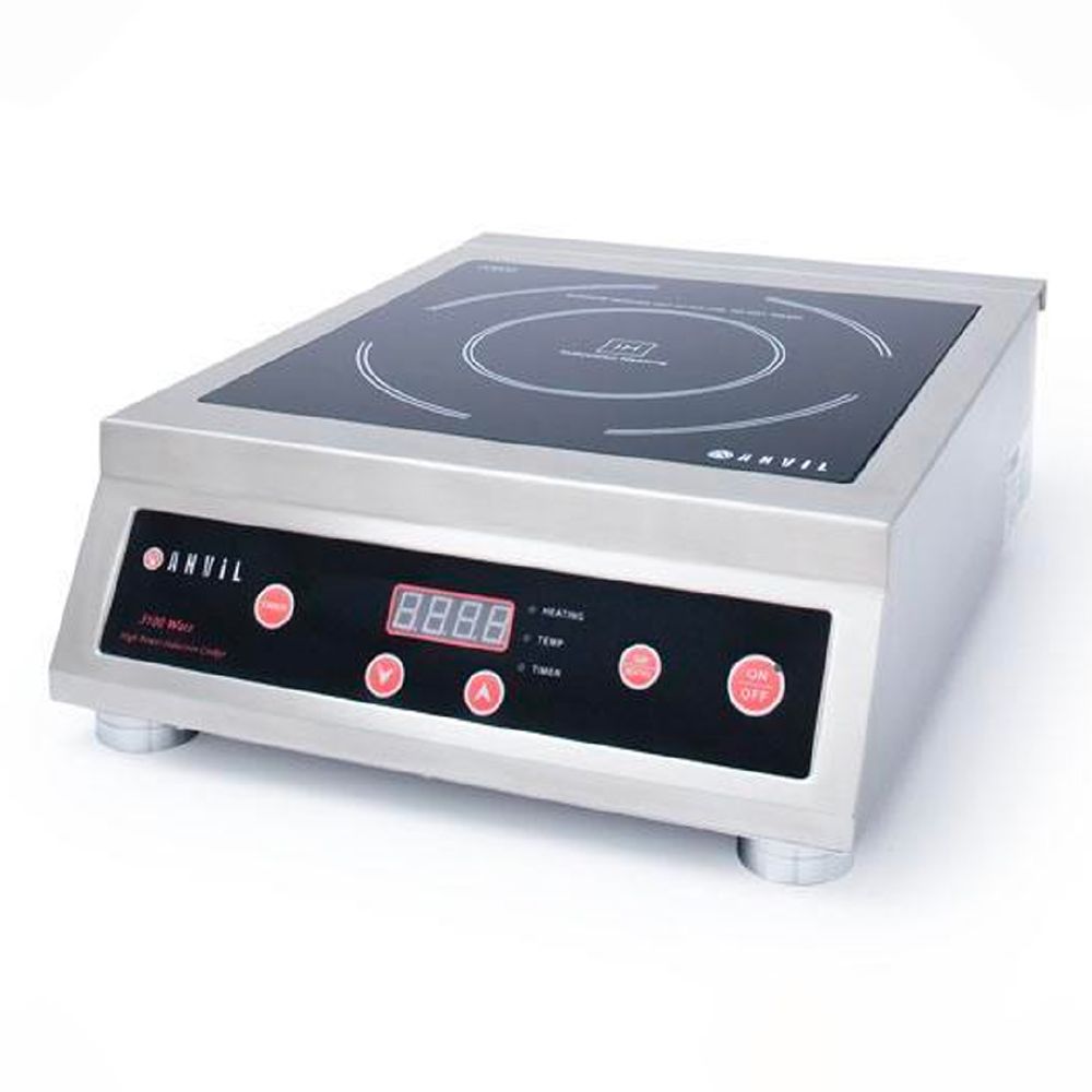 Anvil Induction Cooker Single 3.1kW 15amp