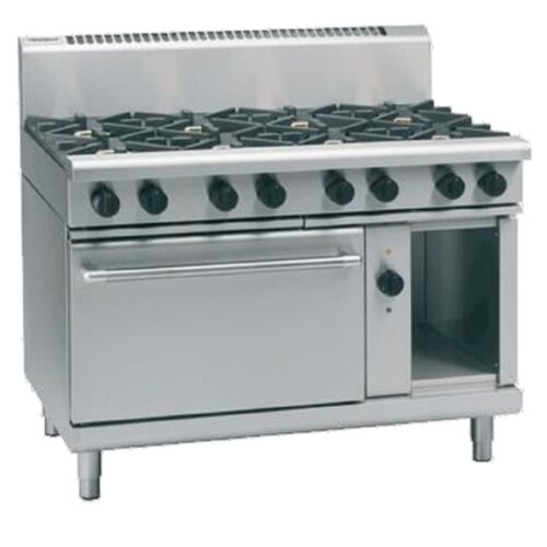 WALDORF Dual Fuel Electric Convection Oven With 8 Gas Burners 1200mm RN8810GEC
