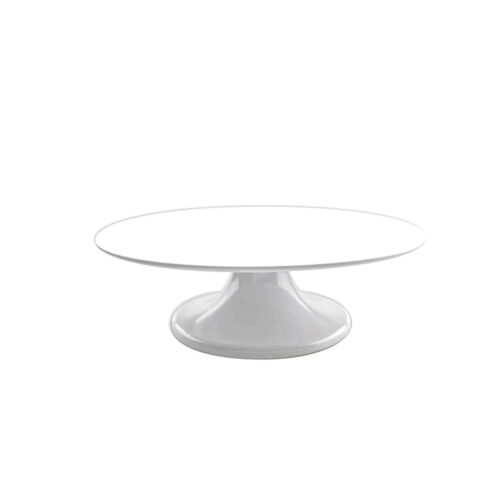 Melamine White Cake Stand (Turntable)