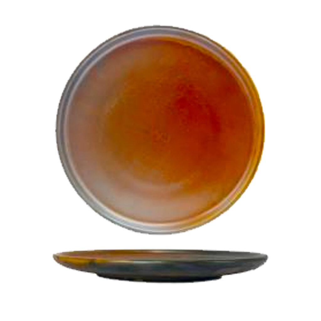 Round Plate 290mm Rust