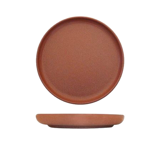 TI959511 Eclipse Uno Brown Round Plate 280mm