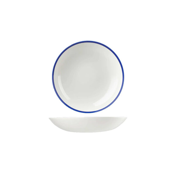 TI9955231 Churchill Retro Blue Coupe Bowl 310mm