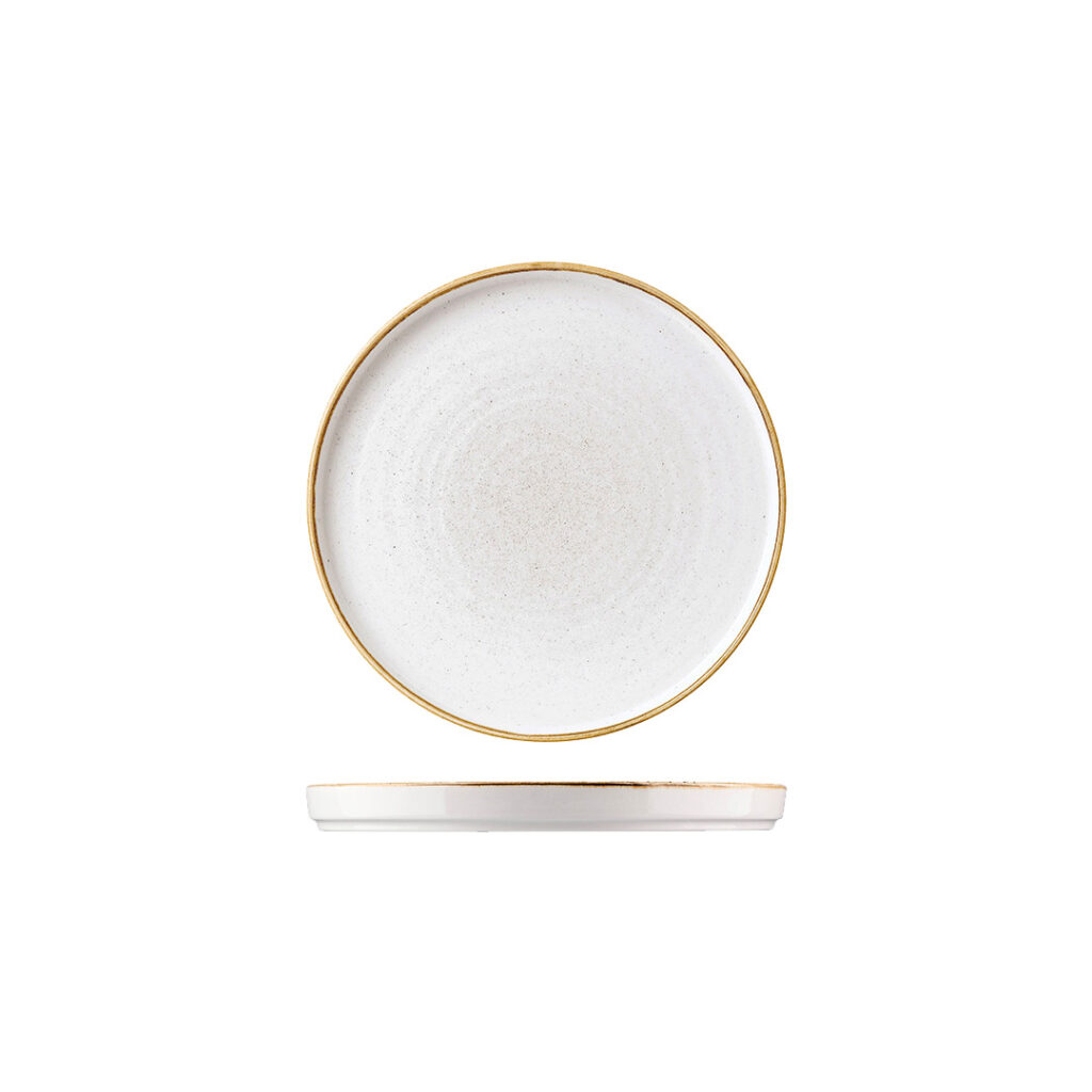Stonecast Barley White Chefs Plate 210mm