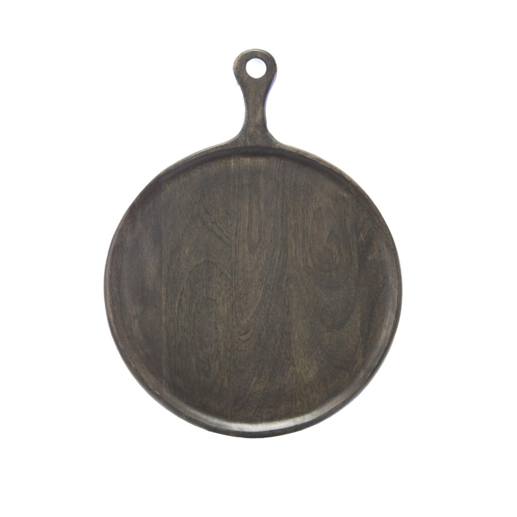 Mango Wood (Serving) Board - Round DARK