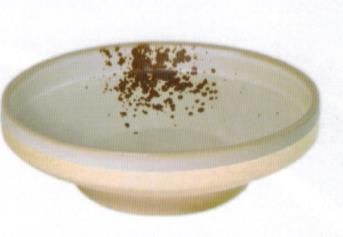 TK908520 Footed Bowl 1350ml Round Soho White Pebble