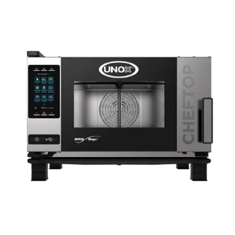 UNOX Electric Combi Oven Cheftop Plus 3 x 1/1GN Tray 750mm XEVC-0311-EPRM