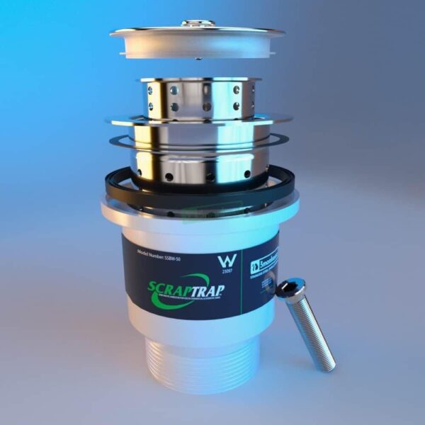 Sink Waste Arrestor (50mm) Scraptrap 3Monkeez