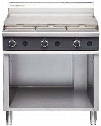 MOC9A COBRA Gas Griddle On Cabinet Base 900mm C9A
