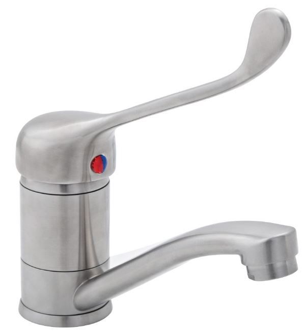 Stainless Steel Lever Handle Basin Mixer 3Monkeez