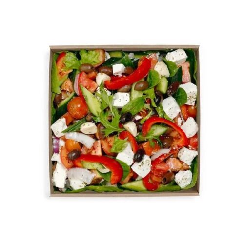 Takeaway Catering Tray Base Small BioBoard Kraft