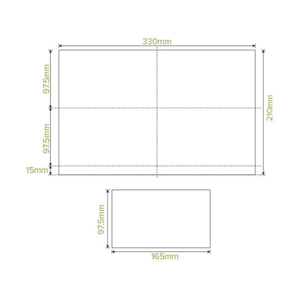 Dispenser Napkin 2 Ply Single Saver BioDispenser