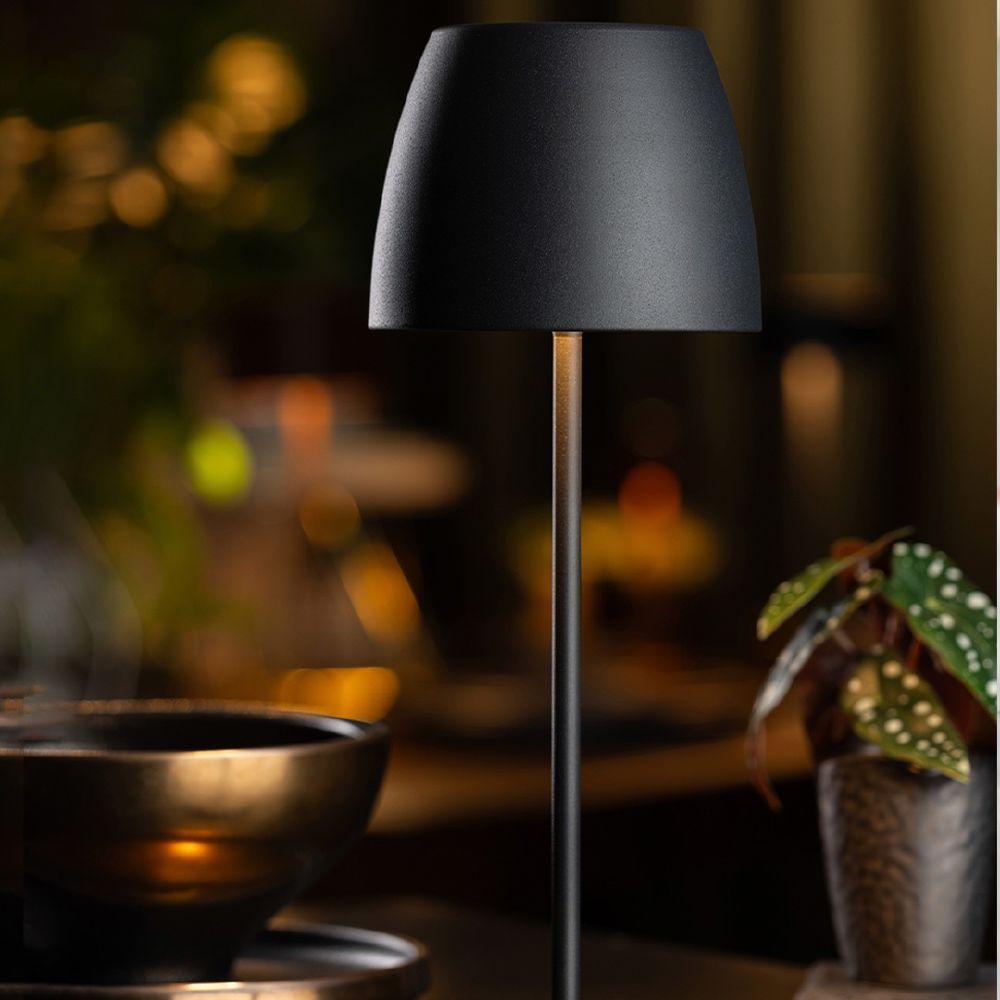 LED Cordless Lamp Montserrat Black