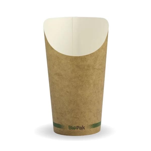BioCup Medium Chip Cup Kraft Look