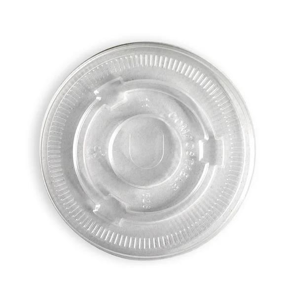 BioCup Lid Clear Flat PET Suits (90mm)