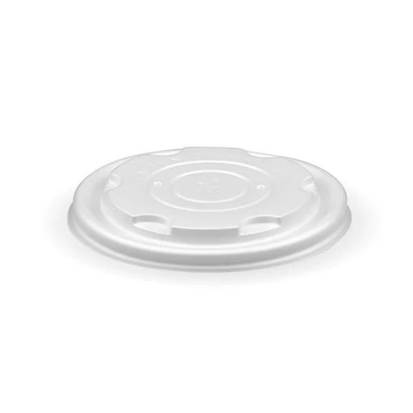 Biobowl Lid Flat PLA Suits Paper Bowl 250ml (8oz)