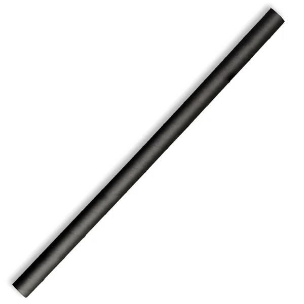 Straw Jumbo 197mm (10mm) 3 Ply Black