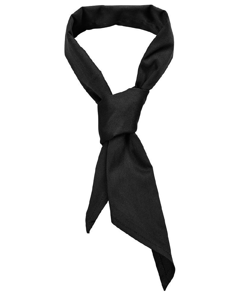 Neckerchief Black Cotton