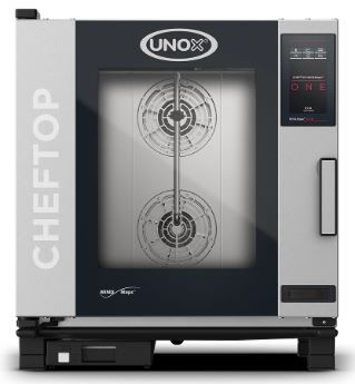 UNOX Electric Combi Oven Cheftop One 7 x 1/1GN Tray 750mm XEVC-0711-E1RM