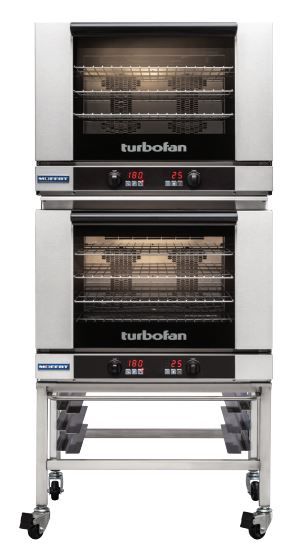 TURBOFAN Convection Oven 4 Tray Double Stacked 810mm E28D4/2C