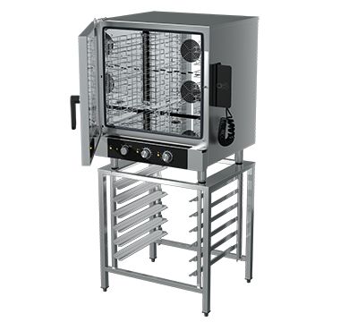 TURBOFAN Electric Combi Oven 7 Tray 1/1 GN Manual 777mm EC40M7