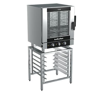 TURBOFAN Electric Combi Oven 7 Tray 1/1 GN Manual 777mm EC40M7