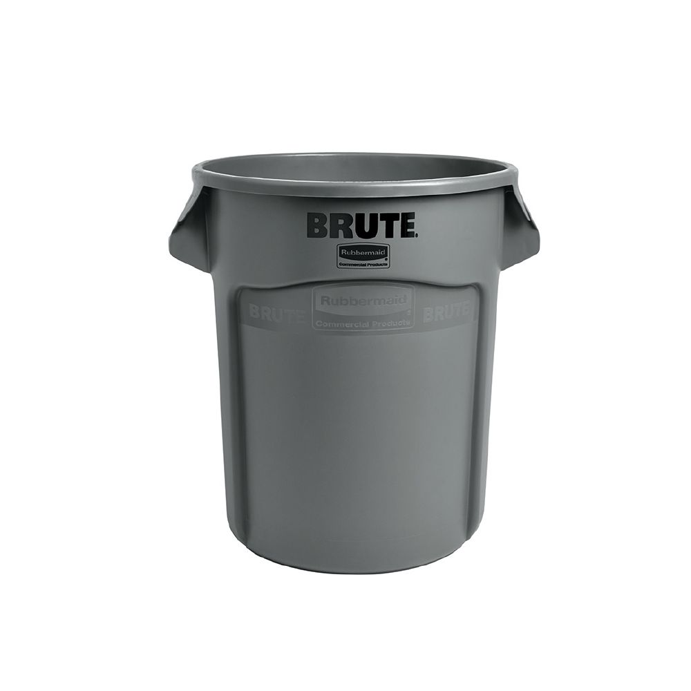 Rubbermaid Brute Round Bin 121L Grey
