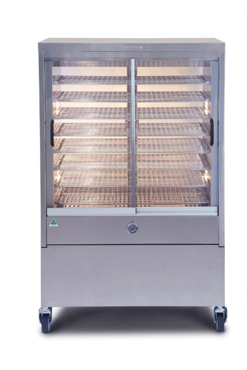 Roband Heat ‘n’ Hold Hot Food Display Cabinet 878mm Sliding Front Doors H200R