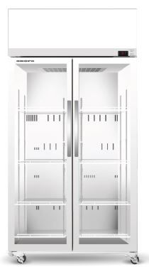 SKOPE EziCore Upright 2 Door Display or Storage Fridge 896L 1130mm TCE1000N