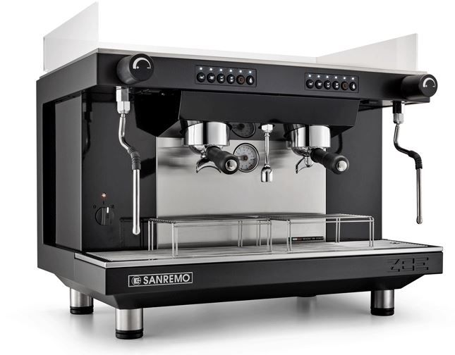 Sanremo Espresso Machine Zoe Competition 2 Group Tall Black 20amp 720mm