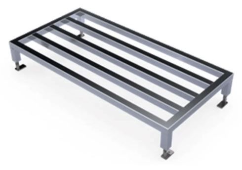 SIMPLY STAINLESS Dunnage Rack 450mm Deep - 3 Sizes Available SS17.DR