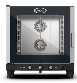 UNOX Convection Oven with Humidity 7 Tray 1/1GN 860mm XV593