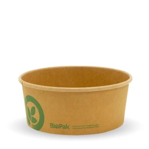 Takeaway Bowl 750ml Medium BioBoard Kraft