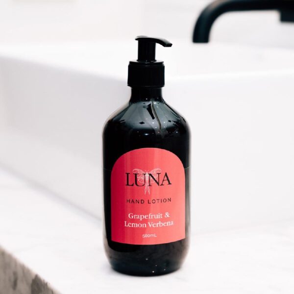 Luna Grapefruit & Lemon Verbena Hand Lotion 500ml Pump Pack
