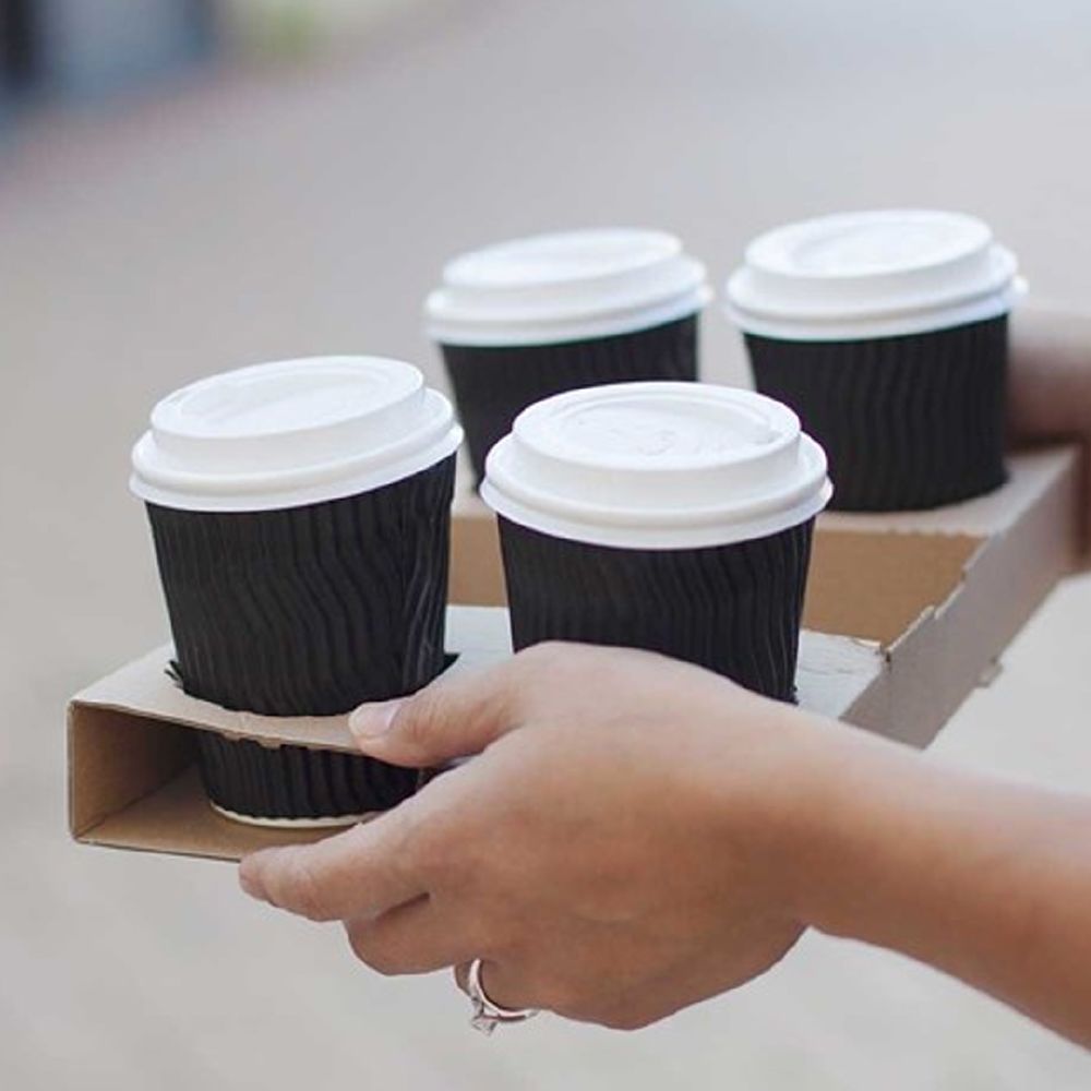 Envirochoice Double Wall Black 8oz T/A Coffee Cup