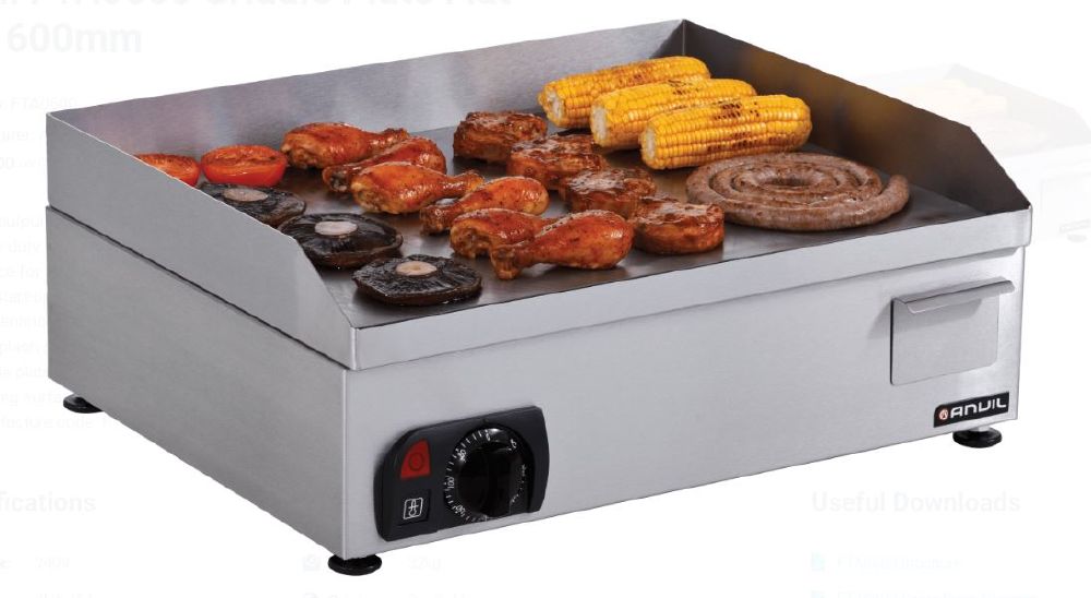 ANVIL Griddle Plate Flat Top 600mm FTA0600