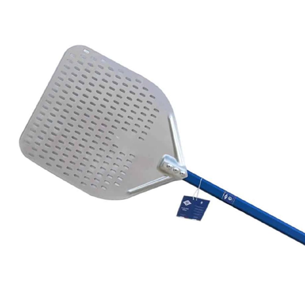 Pizza Paddle Square Perforated 33cm