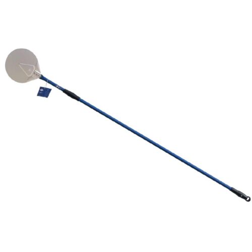 Pizza Peel with 260mm Round Plain Head and 1800mm Handle Aluminium Amore
