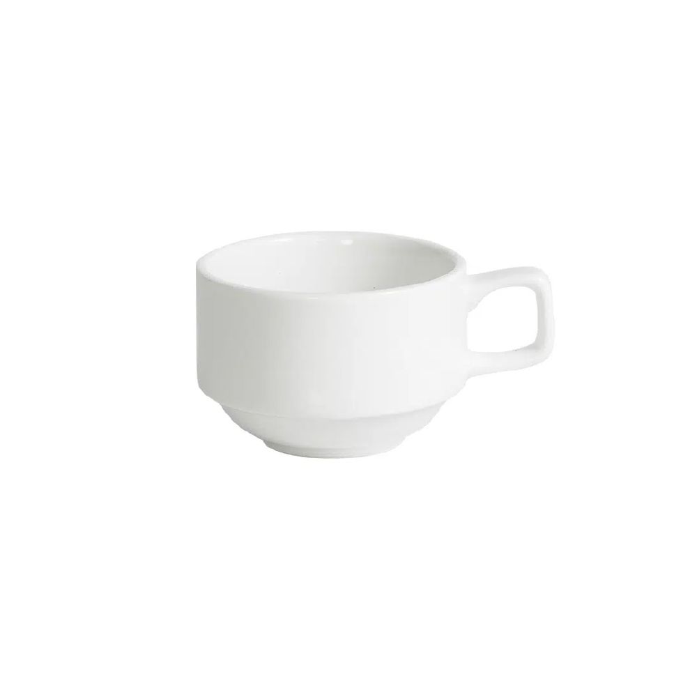 Stacking Tea Cup 200ml Duraware
