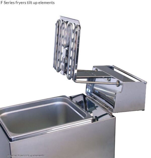ROBAND Countertop Deep Fryer Single Pan 5L F15