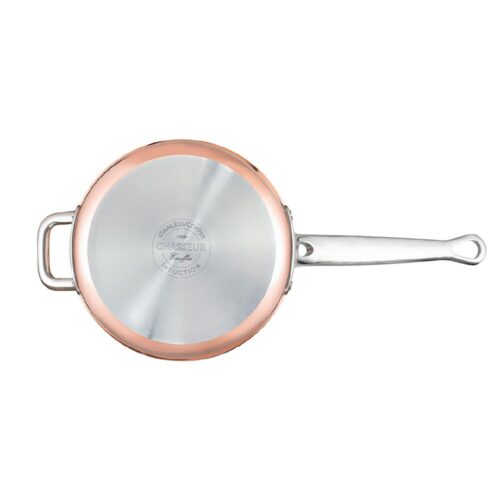 Saucepan 3Litre w/helper handle Copper Chasseur Escoffier 20x12cm