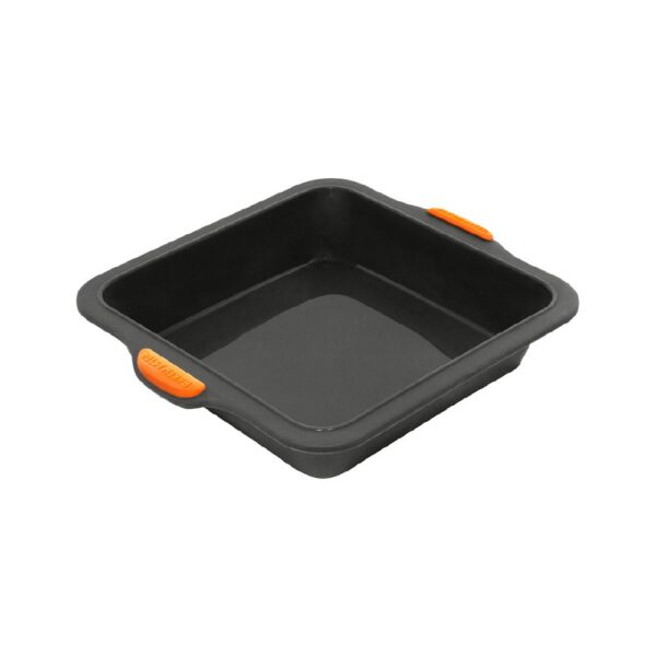SH40126 Cake Pan Square Silicone 20x5cm Bakemaster