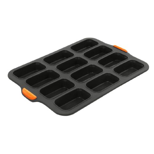 Loaf Pan Mini 12 Cup Silicone 35.5x24.5cm Bakemaster