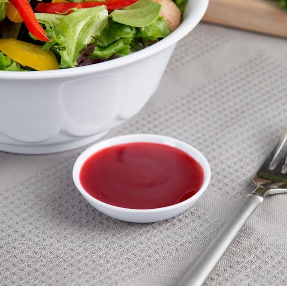 Melamine Sauce Dish 70mm White