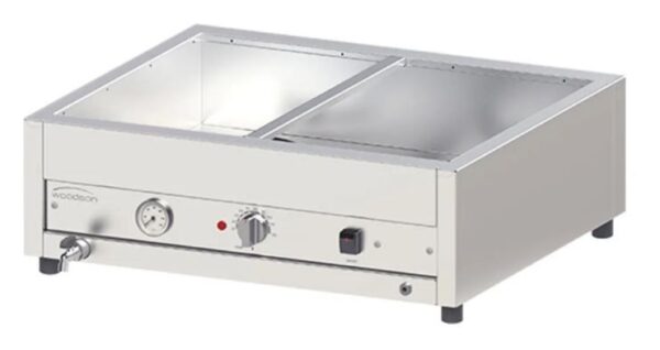 WOODSON Hot Bain Marie 2 Bays 705mm W.BMA22
