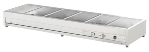 WOODSON Hot Bain Marie 6 Bays 2005mm W.BMA26