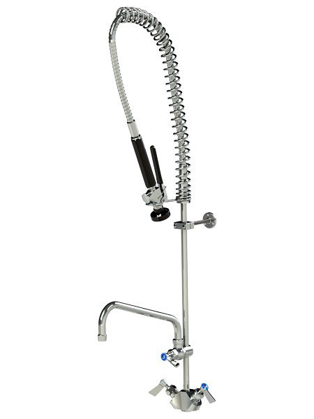Global Pre-Rinse Spray Arm MIDI with 12" Pot Filler